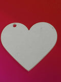3" Acrylic Heart