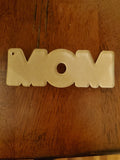 Acrylic "MOM" Keychain