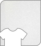 SISER- GLITTER- White HTV Glitter