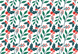 Print Patterns 2021 Holly and Berry (permanent)