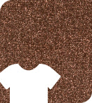 SISER- GLITTER- Brown HTV Glitter