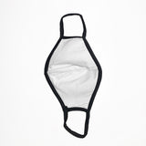 TRIPLE LAYER PROTECTIVE NEOPRENE / COTTON BLACK FACE MASK