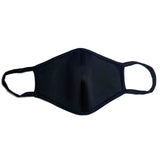 TRIPLE LAYER PROTECTIVE NEOPRENE / COTTON BLACK FACE MASK