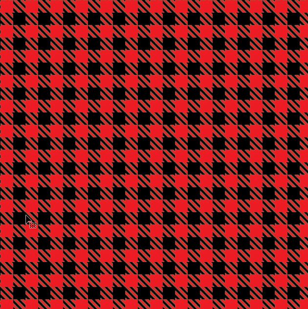 12x12 Permanent Patterned Vinyl - Buffalo Plaid - Bright Red -  Expressions Vinyl