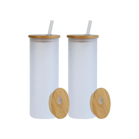 Sublimation Frosted Glass Jar