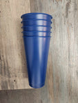 24 Oz Plastic Cup with Lid and Straw