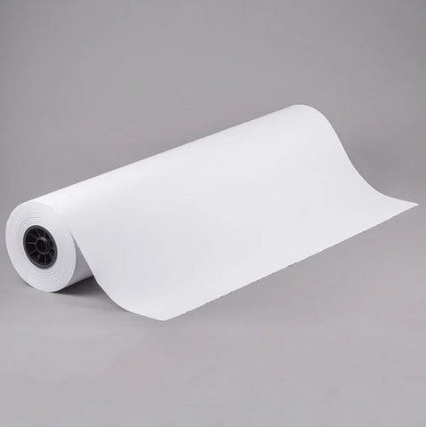15" x 140' 40# White Butcher Paper Roll