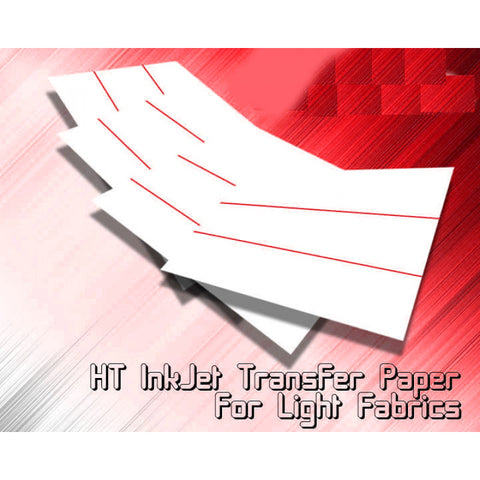 Inkjet Heat Transfer paper for Lights 8.5x 11