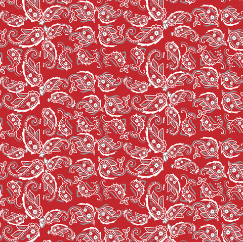 Lace Rows Red - HTV Pattern