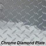 StarCraft Metal - Chrome Diamond Plate Silver