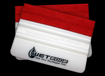 Wet edge Squeegee